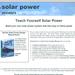 Solar Power Design Manual