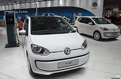 VW e-up! at Hannover Messe by motorblog vw e up photo