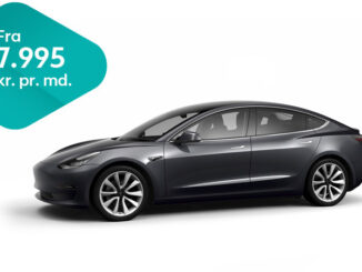 Lease Tesla Model 3 fra FDM